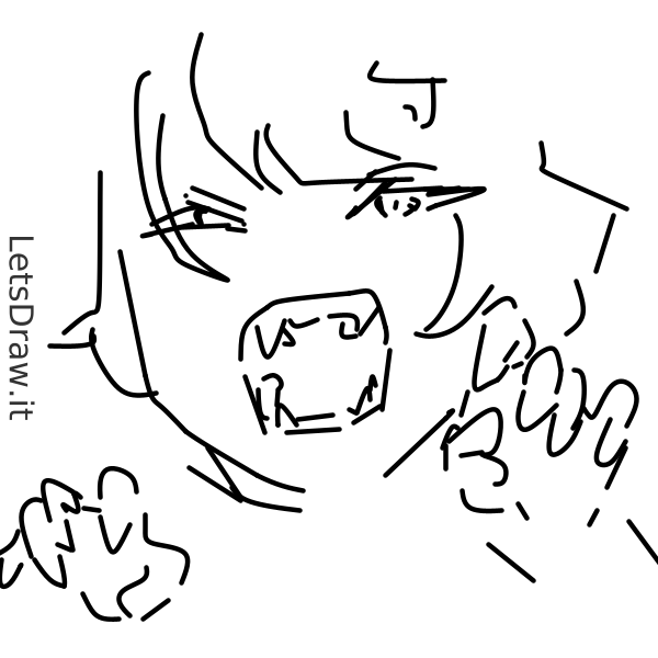 How to draw fangs / LetsDrawIt