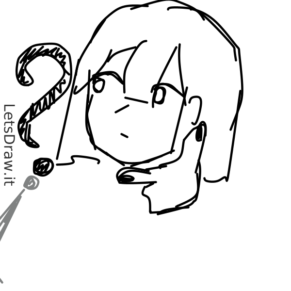 How to draw question mark / 9xfibtp6d.png / LetsDrawIt