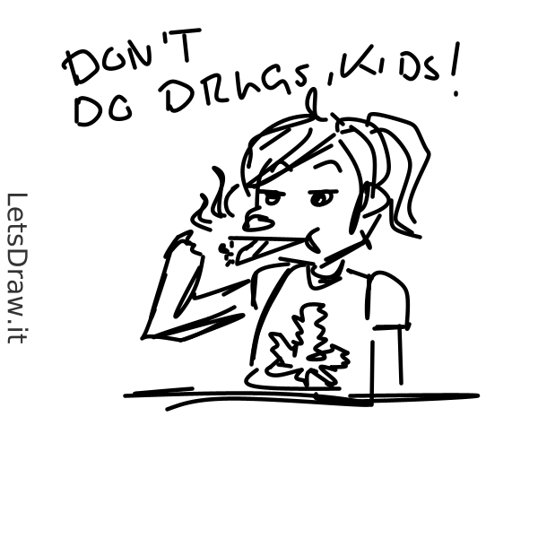 How to draw drugs / 9zoobb9xg.png / LetsDrawIt