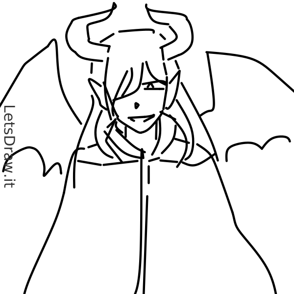 How To Draw Devil A Sweyzpw Png Letsdrawit