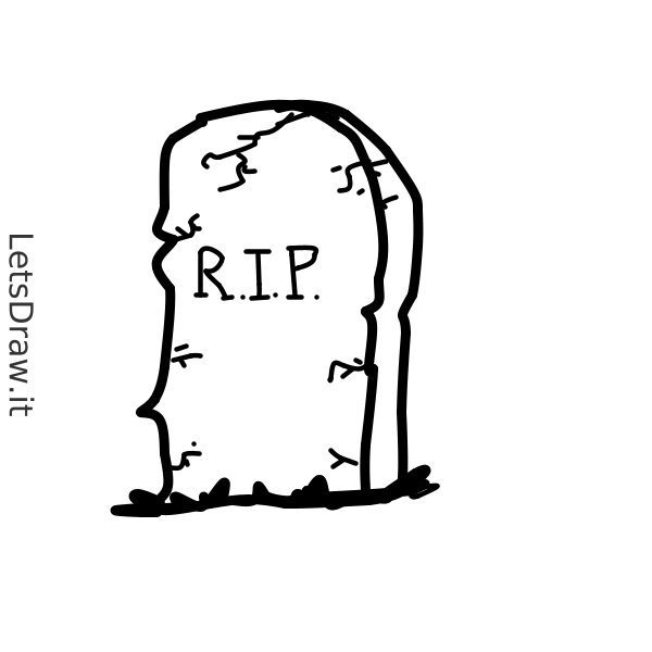 How to draw grave / aaoib85jt.png / LetsDrawIt