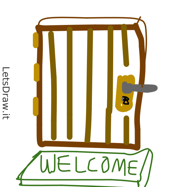 How to draw doormat / abe8gnt5p.png / LetsDrawIt