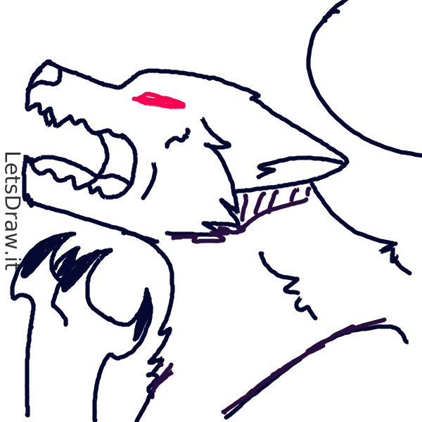 How to draw werewolf / abx6j6qis.png / LetsDrawIt