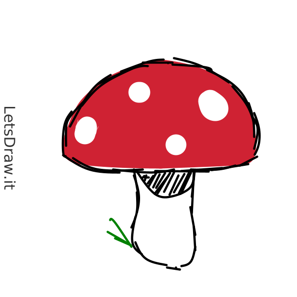 How to draw mushroom / asb8da93.png / LetsDrawIt