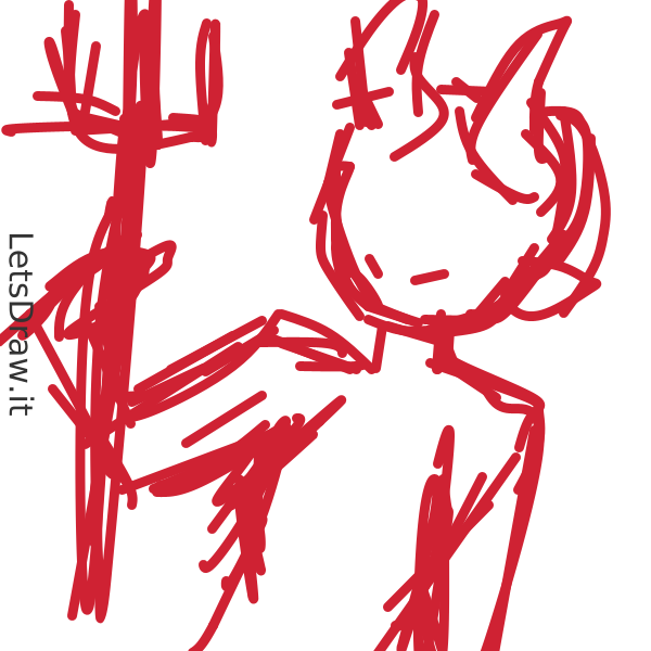 How To Draw Devil Awzjfbeta Png Letsdrawit