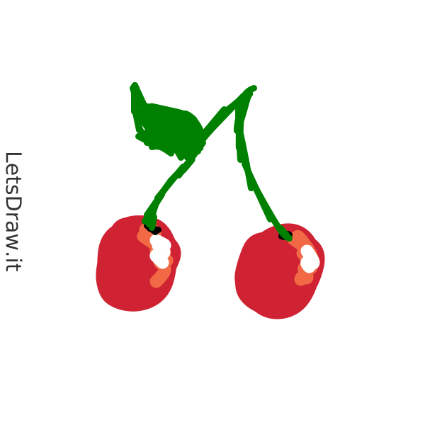 How to draw cherry / b454bqpc8.png / LetsDrawIt