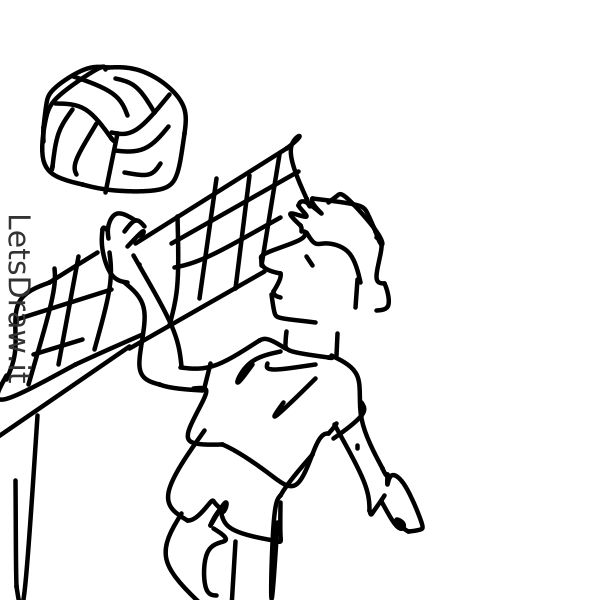 How to draw volleyball / bkxigy7tu.png / LetsDrawIt