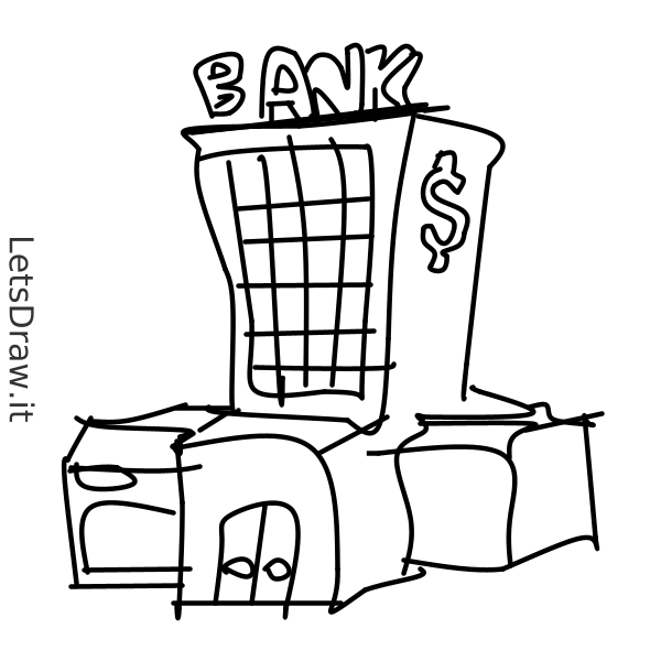 How to draw bank / bnnjspqk.png / LetsDrawIt