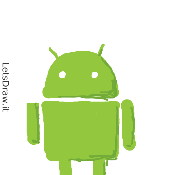 How to draw Android / btdiuf3an.png / LetsDrawIt