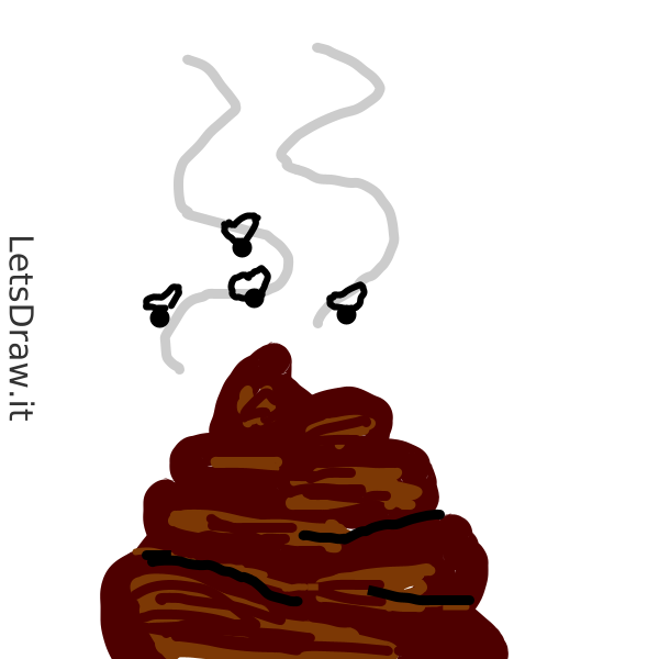 How to draw turd / bzyrxoxy9.png / LetsDrawIt