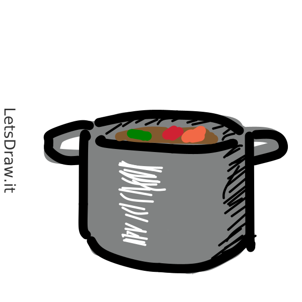 How to draw pot / c39r373d.png / LetsDrawIt