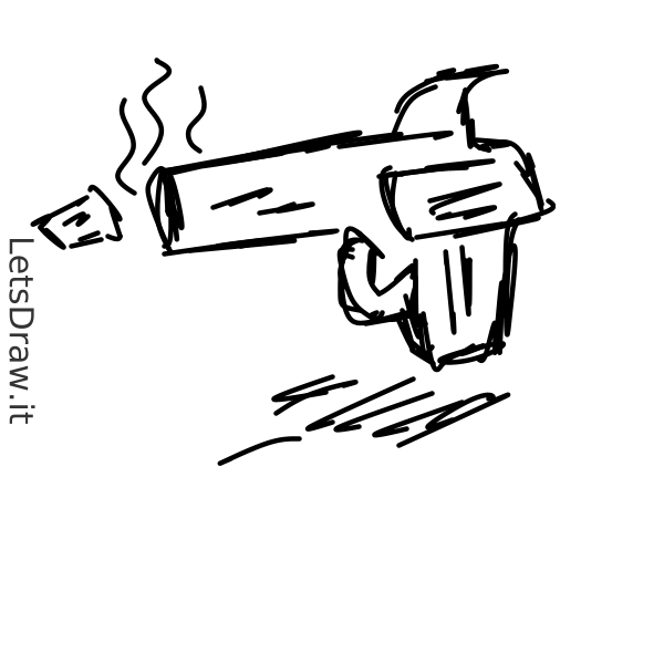 How To Draw Pistol C8oen3tac Png LetsDrawIt