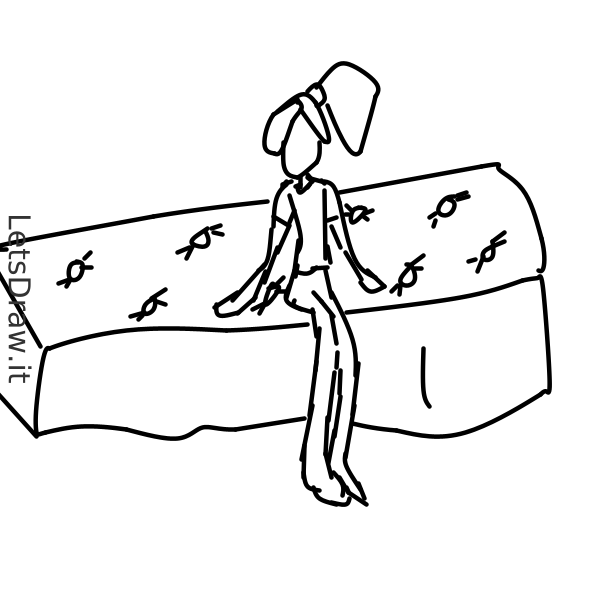 How to draw mattress / c9c6pfhqp.png / LetsDrawIt