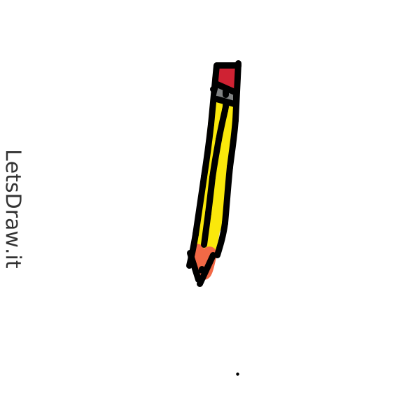 How to draw pencil / ca8usitm.png / LetsDrawIt