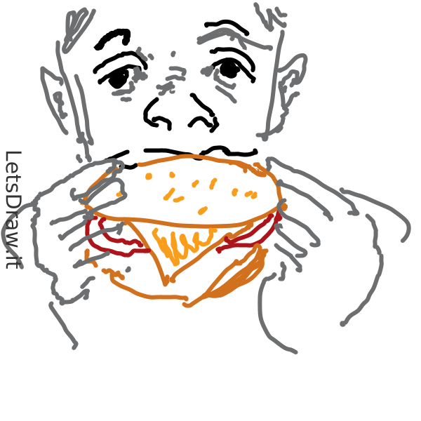 How to draw hungry / ccxtocpxa.png / LetsDrawIt