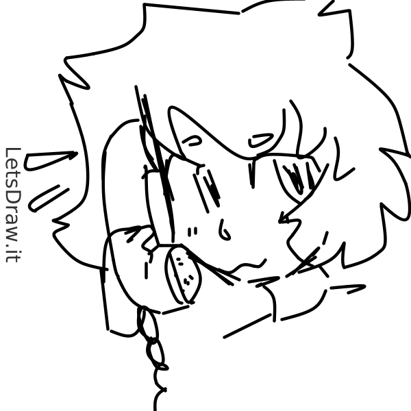 How to draw phone call / cid1cn7mr.png / LetsDrawIt