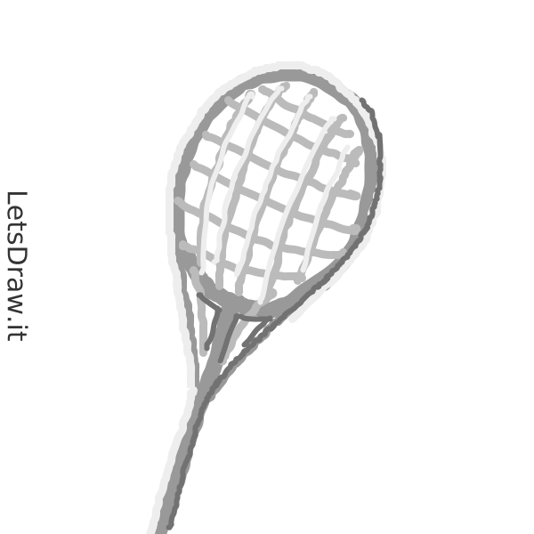 Tennis Racket Drawable How to draw tennis racket / ckw715auy.png / LetsDrawIt