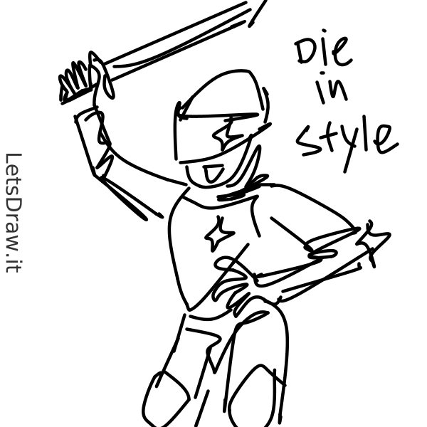 How to draw knight / cpdbt86b.png / LetsDrawIt