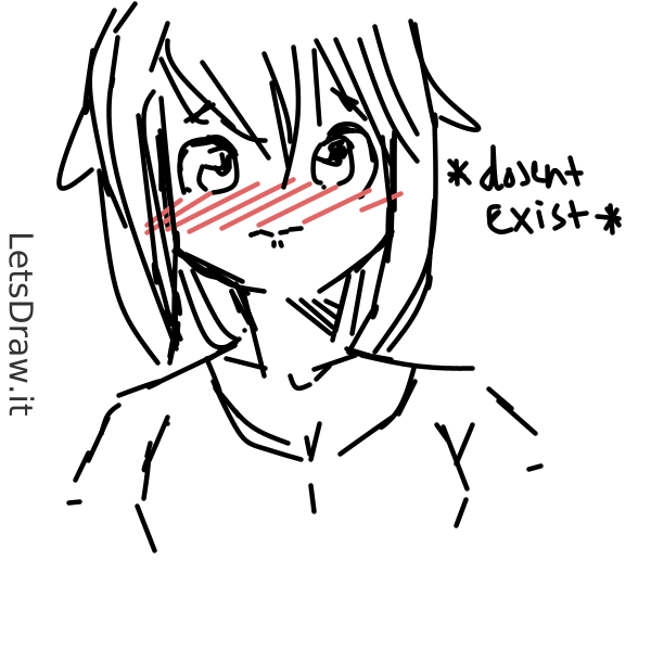 How To Draw Girlfriend   Cw6qff6q8.png   Letsdrawit