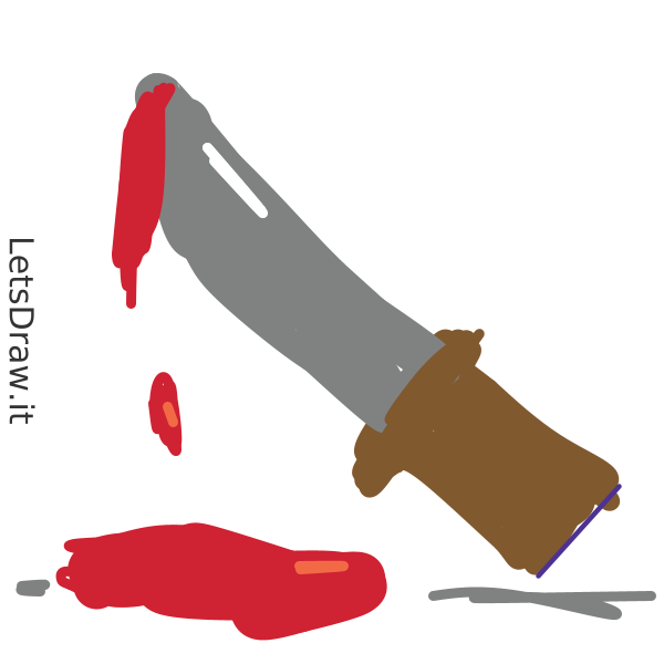 How to draw knife / cw787ixp.png / LetsDrawIt