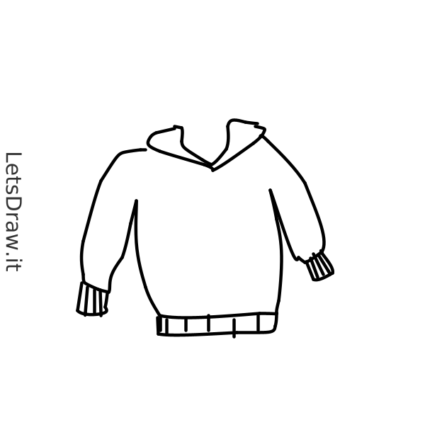 How To Draw Sweatshirt   Cxozjheic.png   Letsdrawit