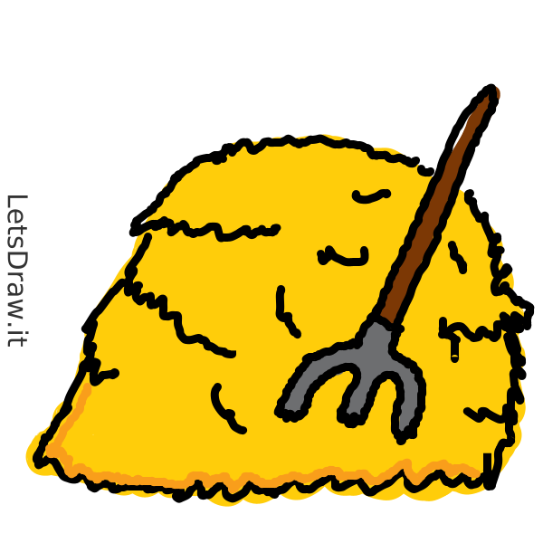 How to draw hay / czfgxt368.png / LetsDrawIt