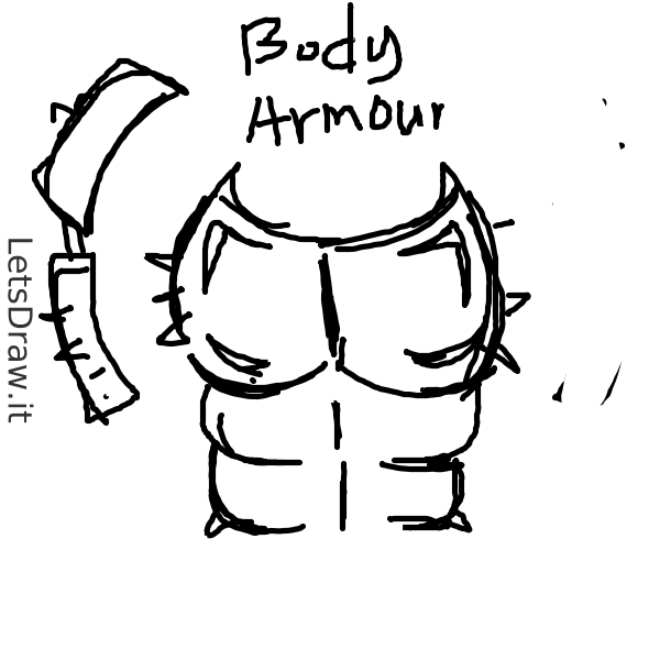 How to draw armour / d4fm8toe5.png / LetsDrawIt
