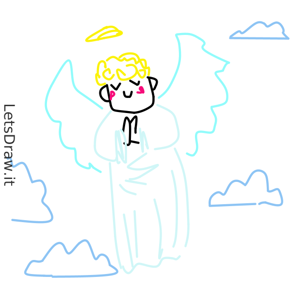 Random Drawing Angel How to draw angel / d7zmp1fhg.png / LetsDrawIt