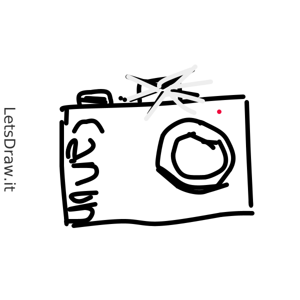 Twitter Camera Drawing How to draw video camera / d84fcxomu.png / LetsDrawIt