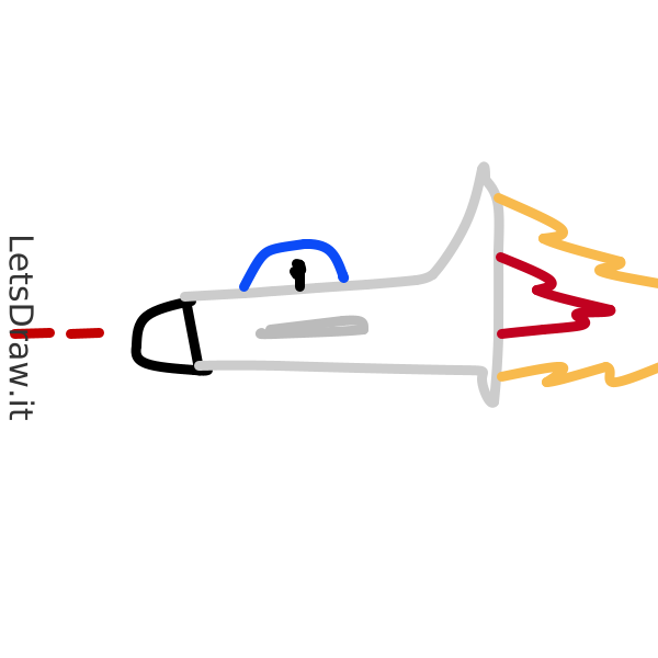 How to draw space ship / ddb9ko4on.png / LetsDrawIt