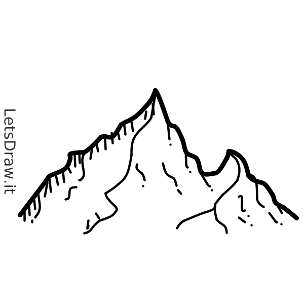 How to draw Mountains / djwc8tw6a.png / LetsDrawIt