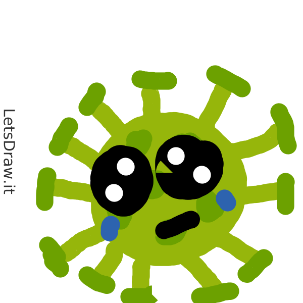 How to draw coronavirus / dn9rmgu9c.png / LetsDrawIt