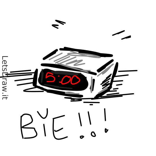 How to draw timer / dpenp16wr.png / LetsDrawIt