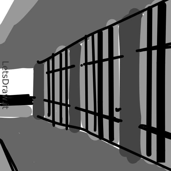 How to draw jail / ds4debnu5.png / LetsDrawIt