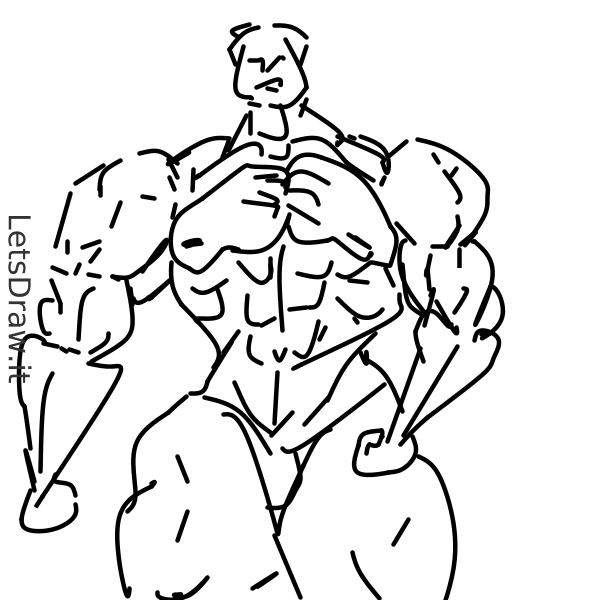 How to draw Bodybuilding / dxxjmgte7.png / LetsDrawIt