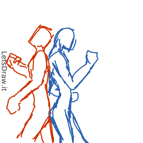 How to draw pair / e87jc74ff.png / LetsDrawIt