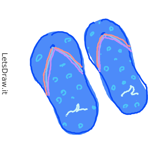 How to draw Sandals / ea1fqiiw7.png / LetsDrawIt