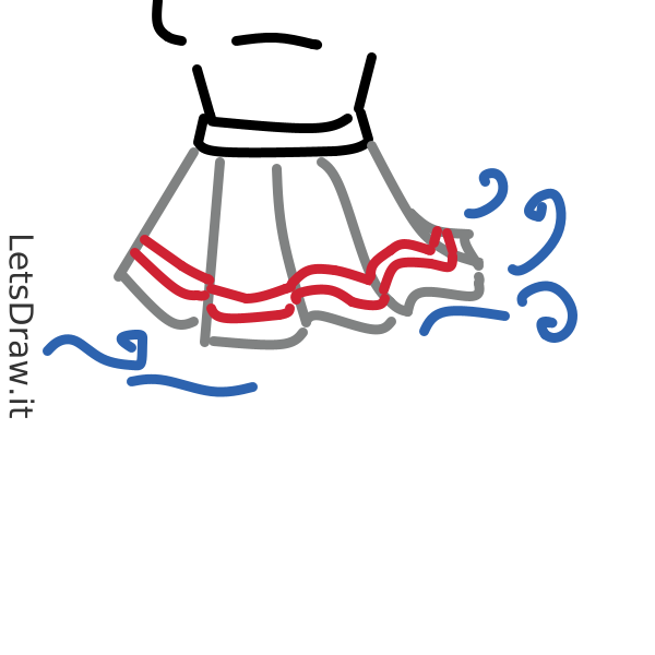 How To Draw Skirt Edwfjwsz Png Letsdrawit