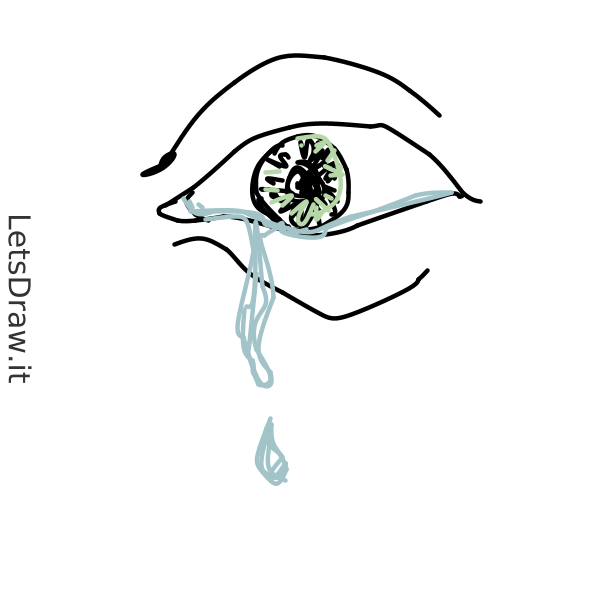 How To Draw Tears   Learn To Draw From Other Letsdrawit Players