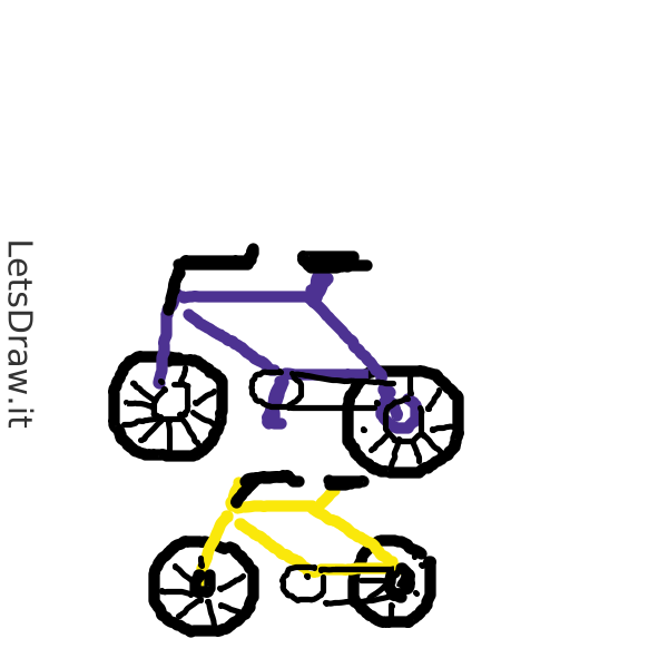 How to draw Bicycles / emc9jgnxy.png / LetsDrawIt