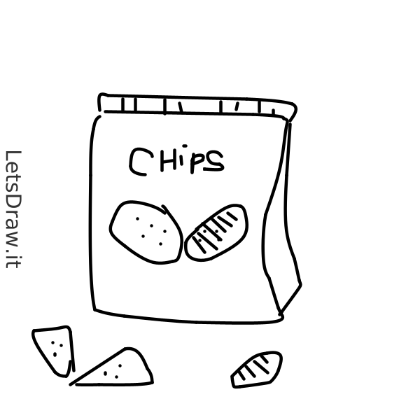 How to draw Snack / et4cdcp7s.png / LetsDrawIt