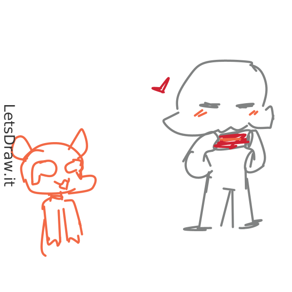 How to draw bacon / etftie36.png / LetsDrawIt