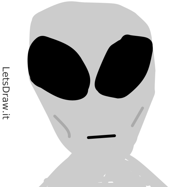 How to draw alien / etjzchfpk.png / LetsDrawIt
