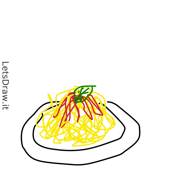 How to draw spaghetti / extmasps.png / LetsDrawIt