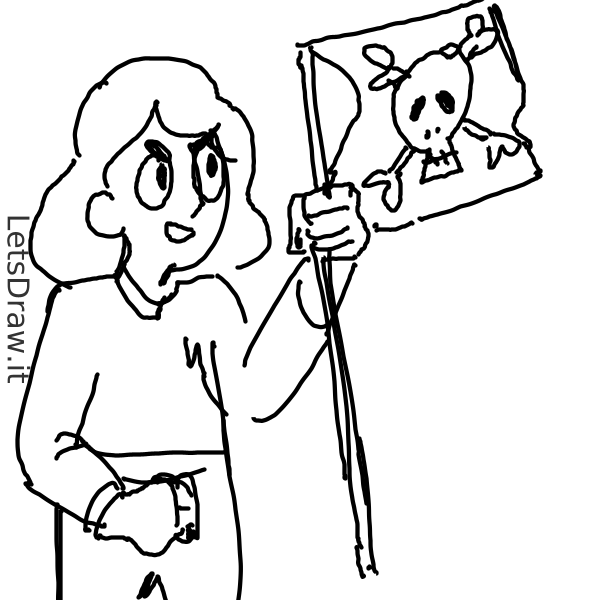 How to draw pirate flag / f44hx7gpf.png / LetsDrawIt