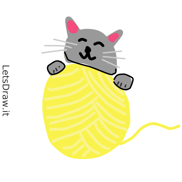 How to draw ball of yarn / f7o8jfssm.png / LetsDrawIt