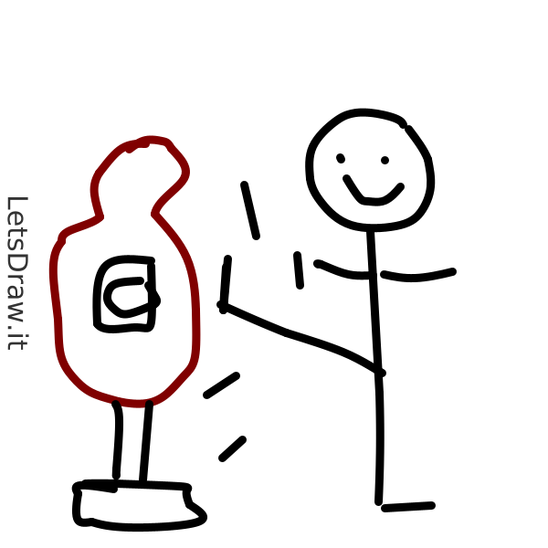 How to draw kick / f9enp85fb.png / LetsDrawIt