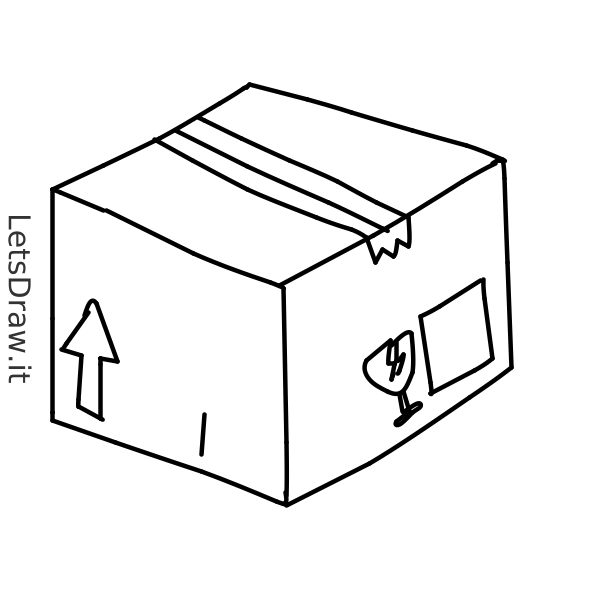 How to draw package / fdg6cwq7j.png / LetsDrawIt