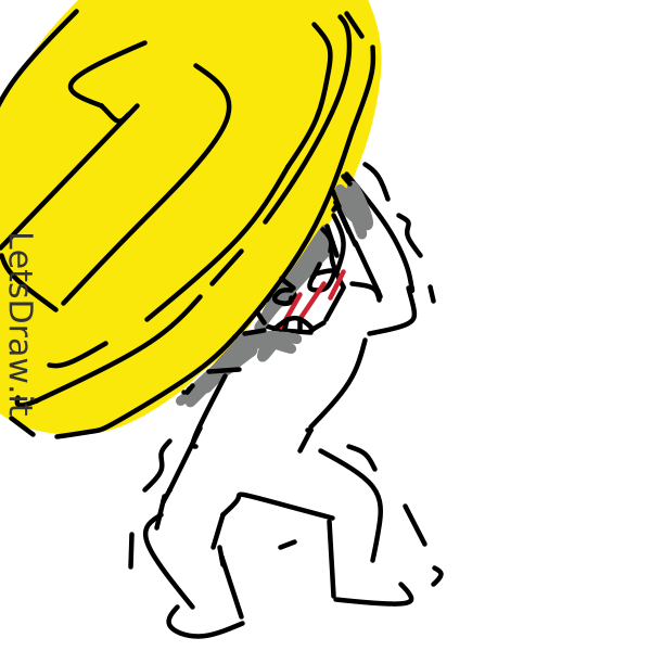 How to draw coin / fhihrsrna.png / LetsDrawIt