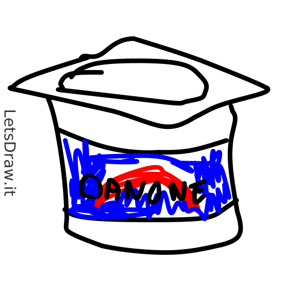 How to draw Yogurt / fp3geiqoz.png / LetsDrawIt